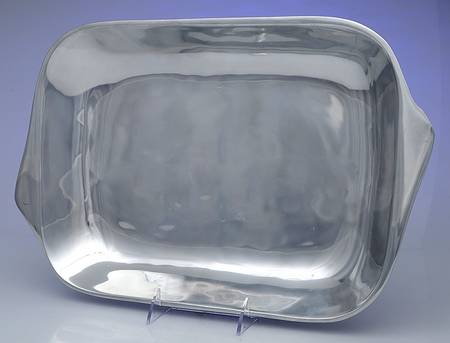 17 (Pewter, Hollowware) 3 Quart Rectangular Casserole No Lid