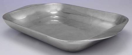 17 (Pewter, Hollowware) 3 Quart Rectangular Casserole No Lid