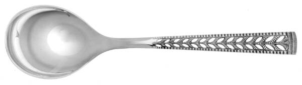 Juvel (Sterling) Round Bowl Soup Spoon (Gumbo)