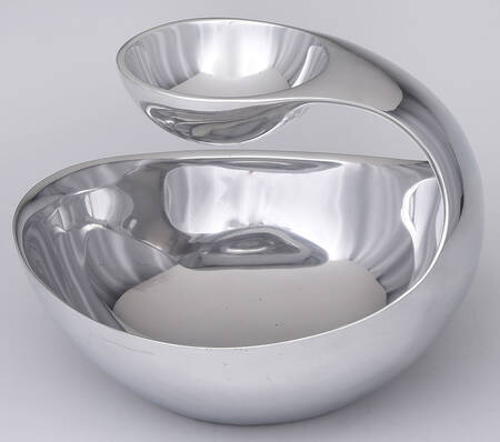 Scoop (Alloy, Hollowware) Large 1 Piece Chip & Dip Set