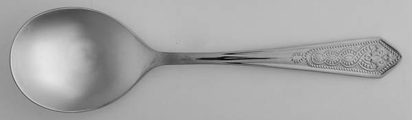 Celtic (Stainless) Round Bowl Soup Spoon (Gumbo)