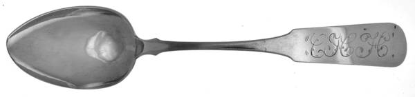 Coin Silver Flatware Tablespoon (Serving Spoon)