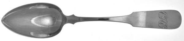Coin Silver Flatware Tablespoon (Serving Spoon)