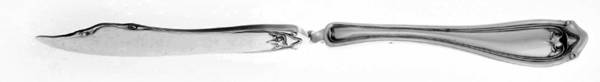 Abington (Silverplate, 1910) Flat Handle Master Butter Knife