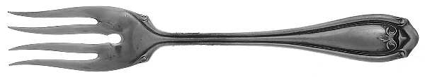 Abington (Silverplate, 1910) Individual Salad Fork