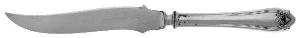 Abington (Silverplate, 1910) Orange Knife with Silverplate Blade