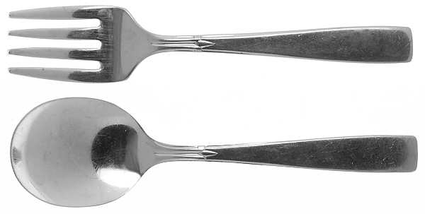 Accent (Stainless) 2 Pc Baby Set (BF, BS)