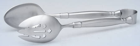 Act II (Stainless, Satin Handle & Satin Bowl) Salad Tongs Solid HC