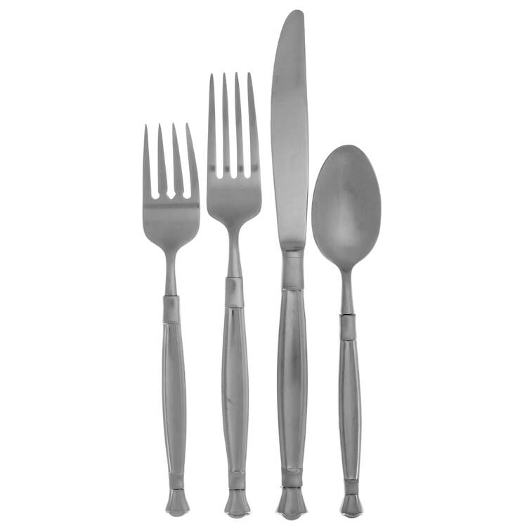 Act II (Stainless, Satin Handle & Satin Bowl) 4 Piece Place Setting