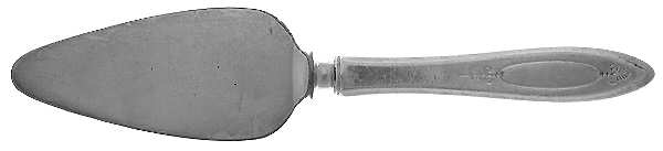 Adam (Silverplate, 1917) Cheese Server with Silverplate Blade