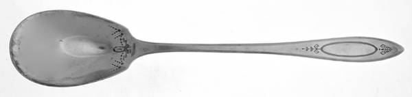 Adam (Silverplate, 1917) Solid Salad Serving Spoon