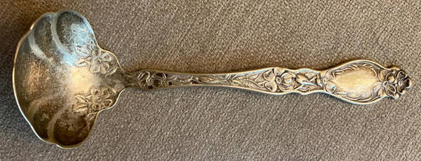 Adams (Silverplate, 1905) Solid Piece Cream Ladle