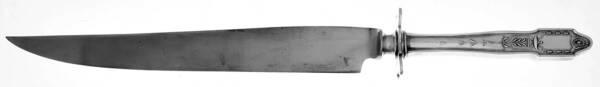 Adelphi (Silverplate, 1920) Large Stainless Blade Roast Carving Knife