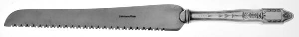 Adelphi (Silverplate, 1920) Bread Knife with Stainless Blade