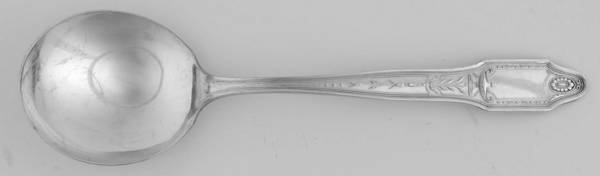 Adelphi (Silverplate, 1920) Round Bowl Soup Spoon (Gumbo)