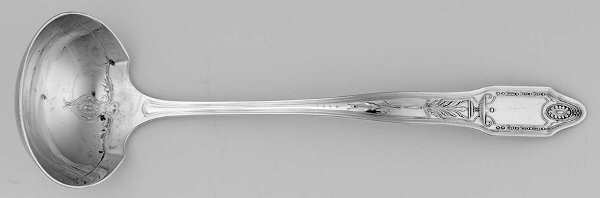 Adelphi (Silverplate, 1920) Solid Piece Cream Ladle