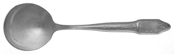 Adelphi (Silverplate, 1920) Round Bowl Soup Spoon (Bouillon)