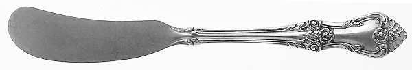 Afterglow (Sterling, 1956) Flat Handle Butter Spreader