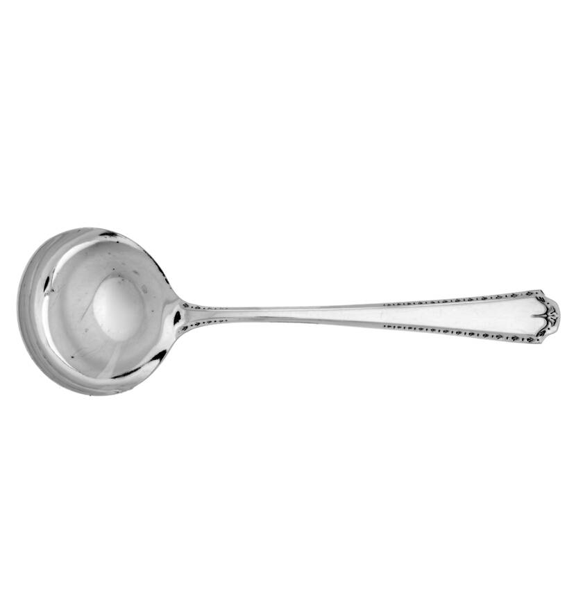 Algonquin (Silverplate, 1923) Round Bowl Soup Spoon (Bouillon)