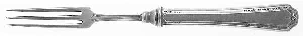 Algonquin (Silverplate, 1923) Individual Solid Fruit Fork
