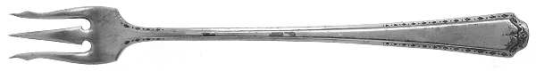 Algonquin (Silverplate, 1923) Short Handle Pickle/Olive Fork
