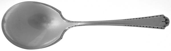 Algonquin (Silverplate, 1923) Solid Smooth Casserole Spoon