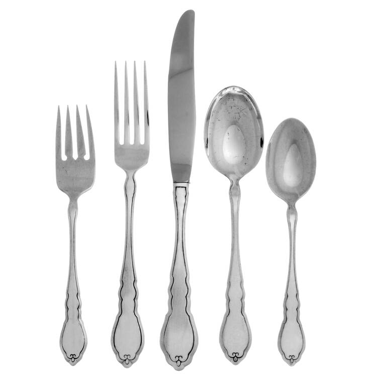 Alouette (Silverplate, 1978) 5 Piece Place Setting