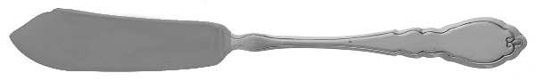 Alouette (Silverplate, 1978) Flat Handle Master Butter Knife