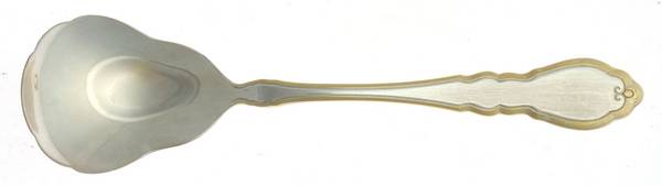 Alouette (Silverplate, Gold Accent, 1978) Sugar Spoon
