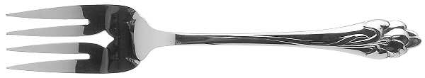 Amaryllis (Stainless) Medium Solid Cold Meat Serving Fork