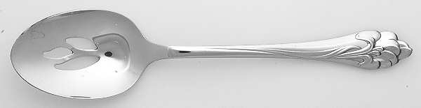Amaryllis (Stainless) Pierced Tablespoon (Serving Spoon)