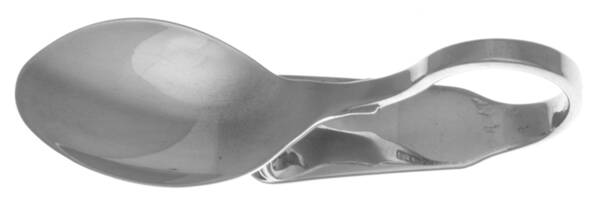 American Colonial (Sterling, 1975) Baby Spoon with Curved Handle HC