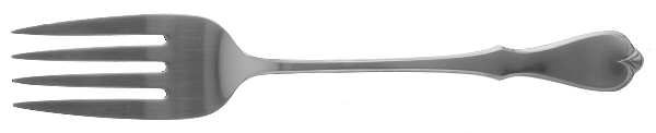 American Freedom (Stainless) Medium Solid Cold Meat Serving Fork