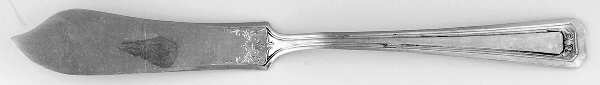 Amherst (Silverplate, 1938) Flat Handle Master Butter Knife