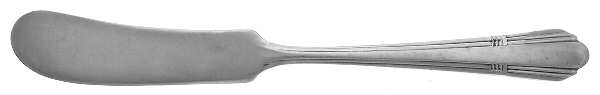 Andover (Silverplate, 1939) Flat Handle Butter Spreader