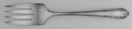 Andover (Silverplate, 1939) Medium Solid Cold Meat Serving Fork