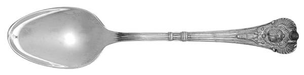 Antique Egyptian (Silverplate, 1909) Place/Oval Soup Spoon