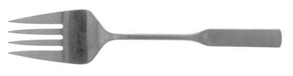 Antares (Stainless) Medium Solid Cold Meat Serving Fork