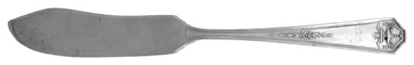 Apollo (Silverplate, 1929) Flat Handle Butter Spreader