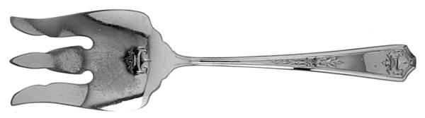 Apollo (Silverplate, 1929) Medium Solid Cold Meat Serving Fork