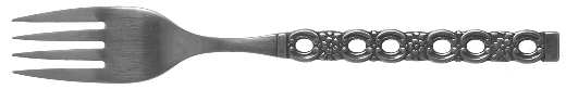 Applique (Stainless) Individual Salad Fork