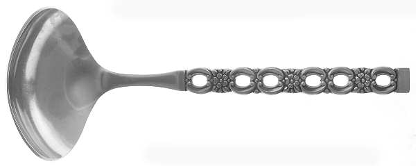 Applique (Stainless) Solid Gravy Ladle