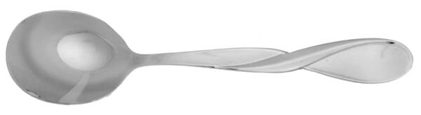 Aquarius (Stainless) Round Bowl Soup Spoon (Cream Soup) HC