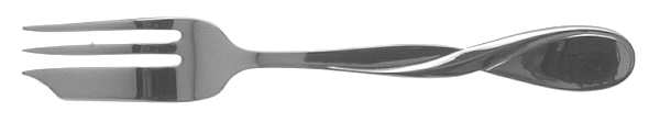 Aquarius (Stainless) Individual Pastry/Dessert Fork