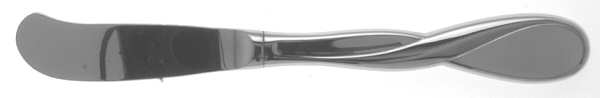 Aquarius (Stainless) Butter Spreader Hollow Hdl-Paddle/Stainless Blade