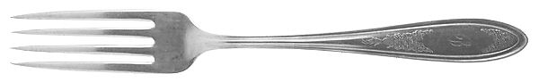 Ardsley (Silverplate, 1921) Monogram Fork