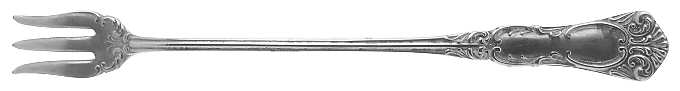 ARDSLEY-EMPRESS (SILVERPLATE) Cocktail/Seafood Fork