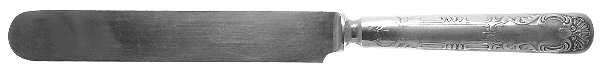 ARDSLEY-EMPRESS (SILVERPLATE) Blunt Solid Knife