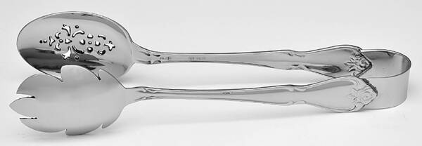Arbor Rose-True Rose (Stainless) Ice Serving Tongs Large HC