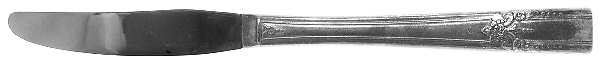 Artistic (Silverplate, 1940) Modern Hollow Grille Knife